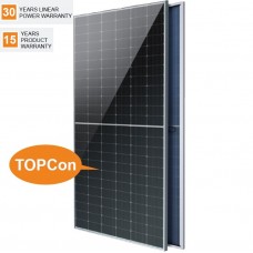 N-Type TopCon Mono-Crystaline Half Cut Cells Bifacial Solar Panel 580W